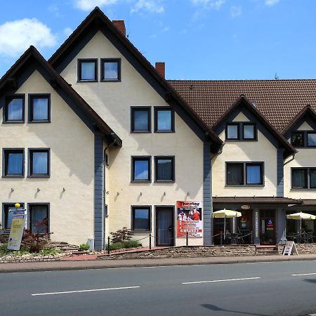 Hotel Vier Spitzen Lauenforde Luaran gambar