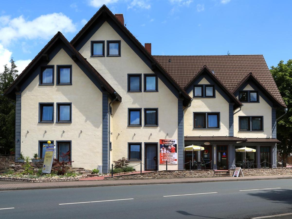 Hotel Vier Spitzen Lauenforde Luaran gambar