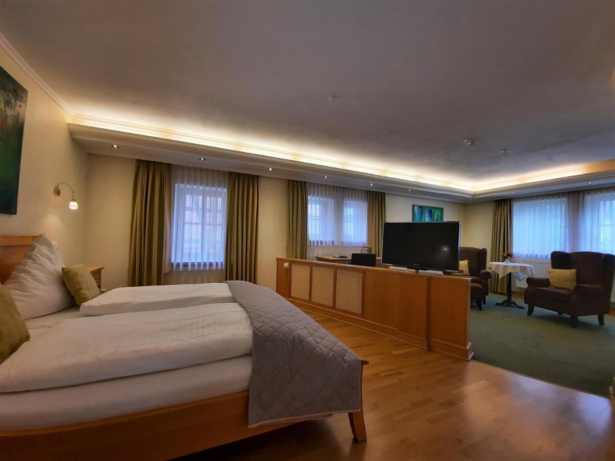 Hotel Vier Spitzen Lauenforde Luaran gambar
