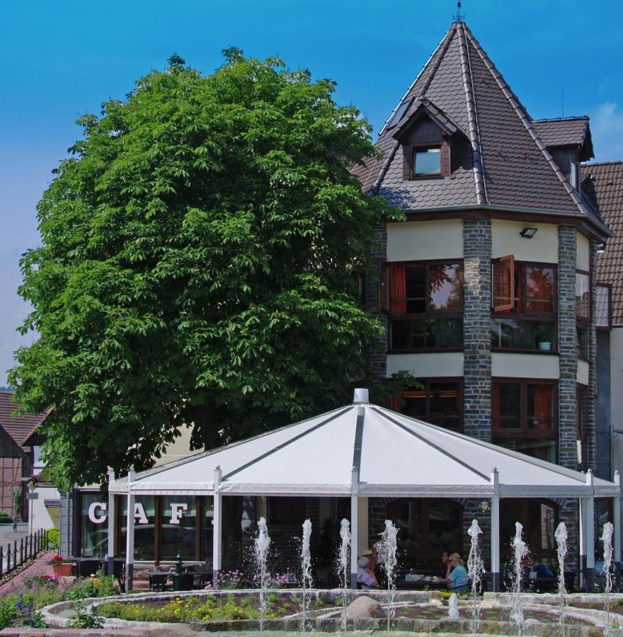 Hotel Vier Spitzen Lauenforde Luaran gambar